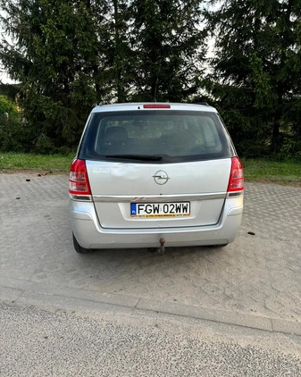 Opel Zafira cena 12000 przebieg: 298000, rok produkcji 2008 z Kalisz Pomorski małe 121